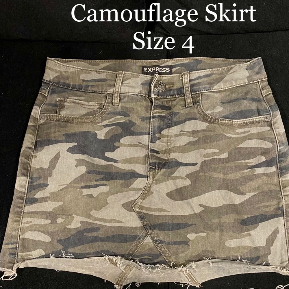 Express Denim Skirt Size 4
